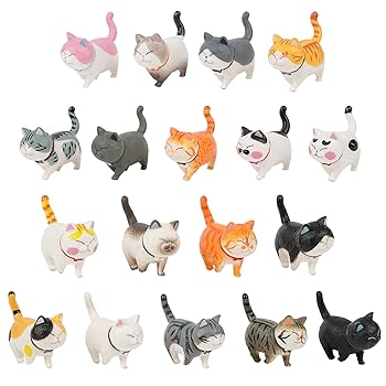 可愛い猫ちゃんの置き物 Amazon.co.jp: JAnjiaLxY セラミックねこの置物 かわいい ネコ
